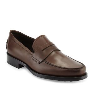 Tod’s Leather Penny Loafers